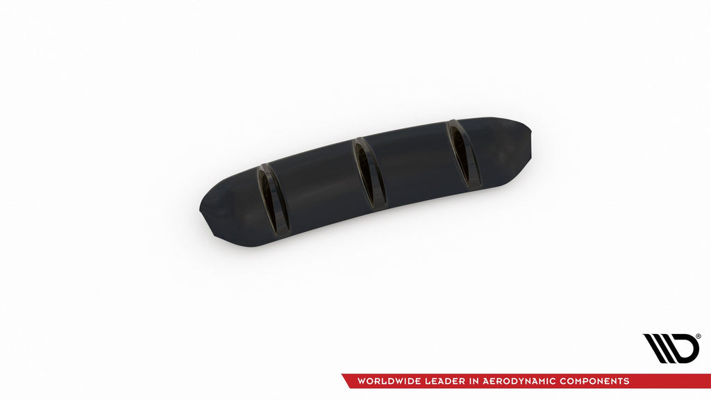 Maxton Design Diffusor Heck Ansatz passend für Mercedes-Benz E63 AMG Kombi/Limousine S213/W213 schwarz Hochglanz