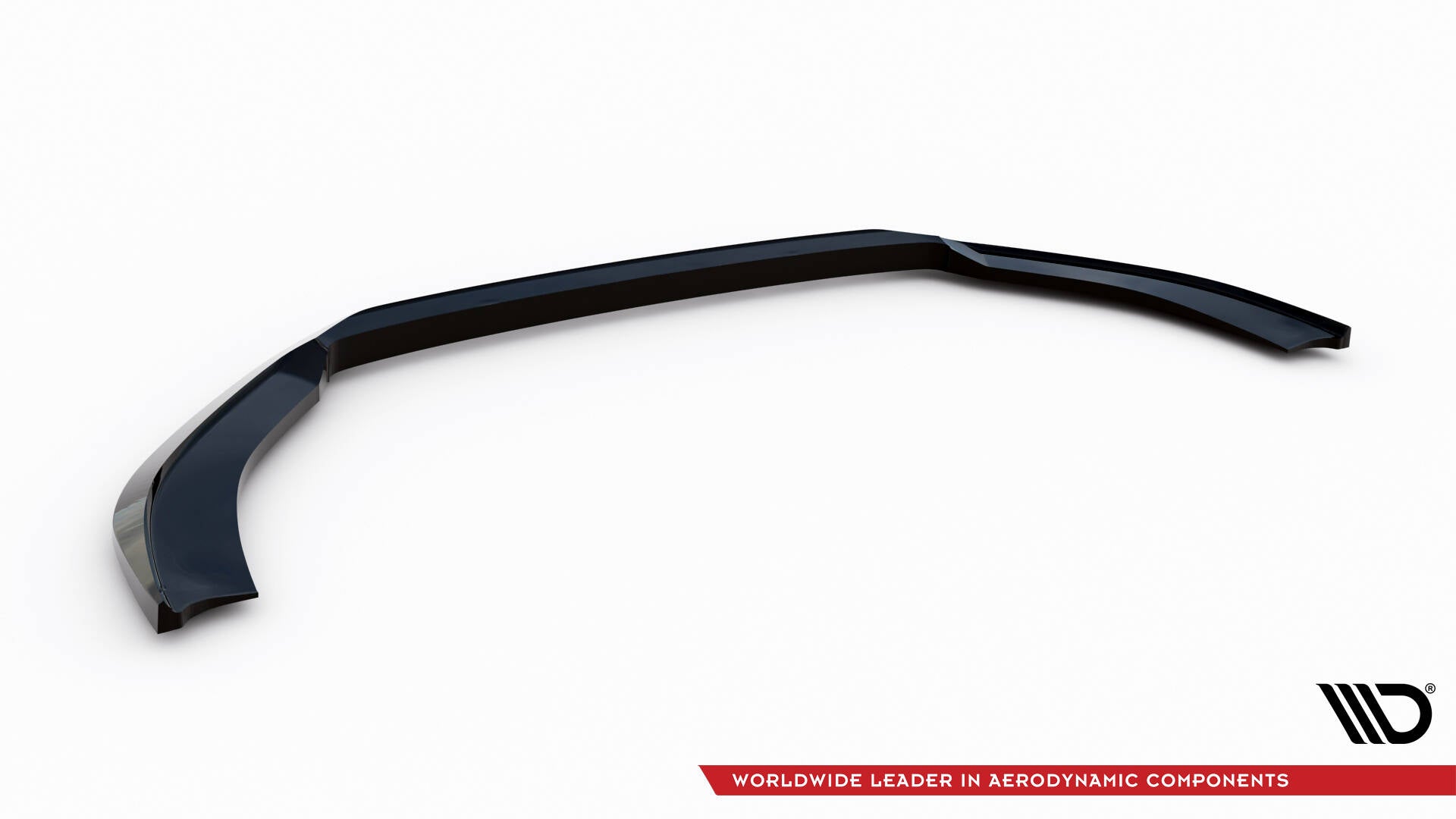 Maxton Design Street+ Spoilerlippe Front Ansatz V.5 passend für Audi RS3 Limousine 8V Facelift schwarz Hochglanz