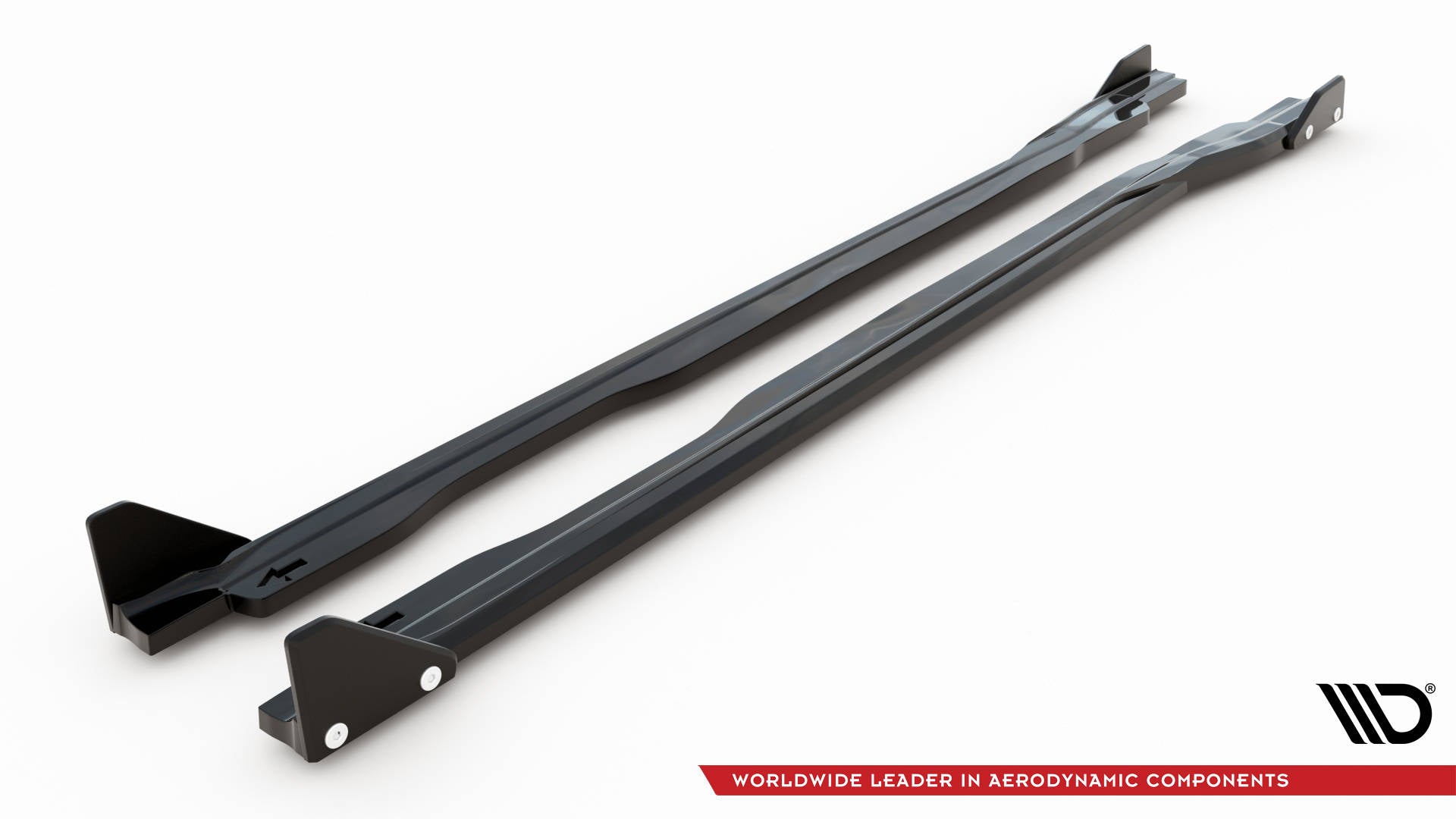 Maxton Design Street+ Seitenschweller Leisten passend für V.1 + Flaps passend für Honda Civic Type-R Mk 11
