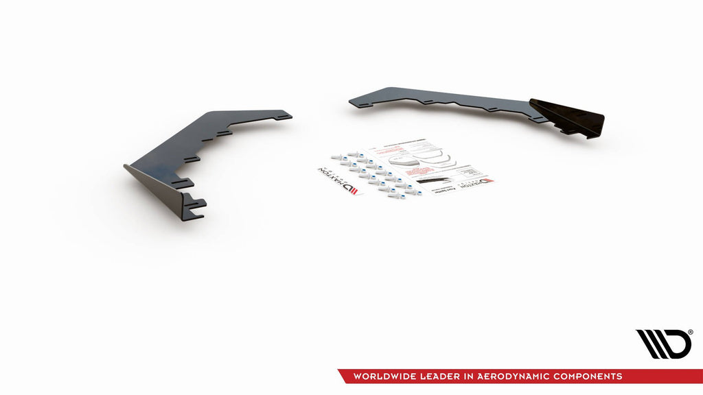 Maxton Design Flaps Toyota GR Yaris Mk4 schwarz Hochglanz für Toyota GR Yaris Mk4