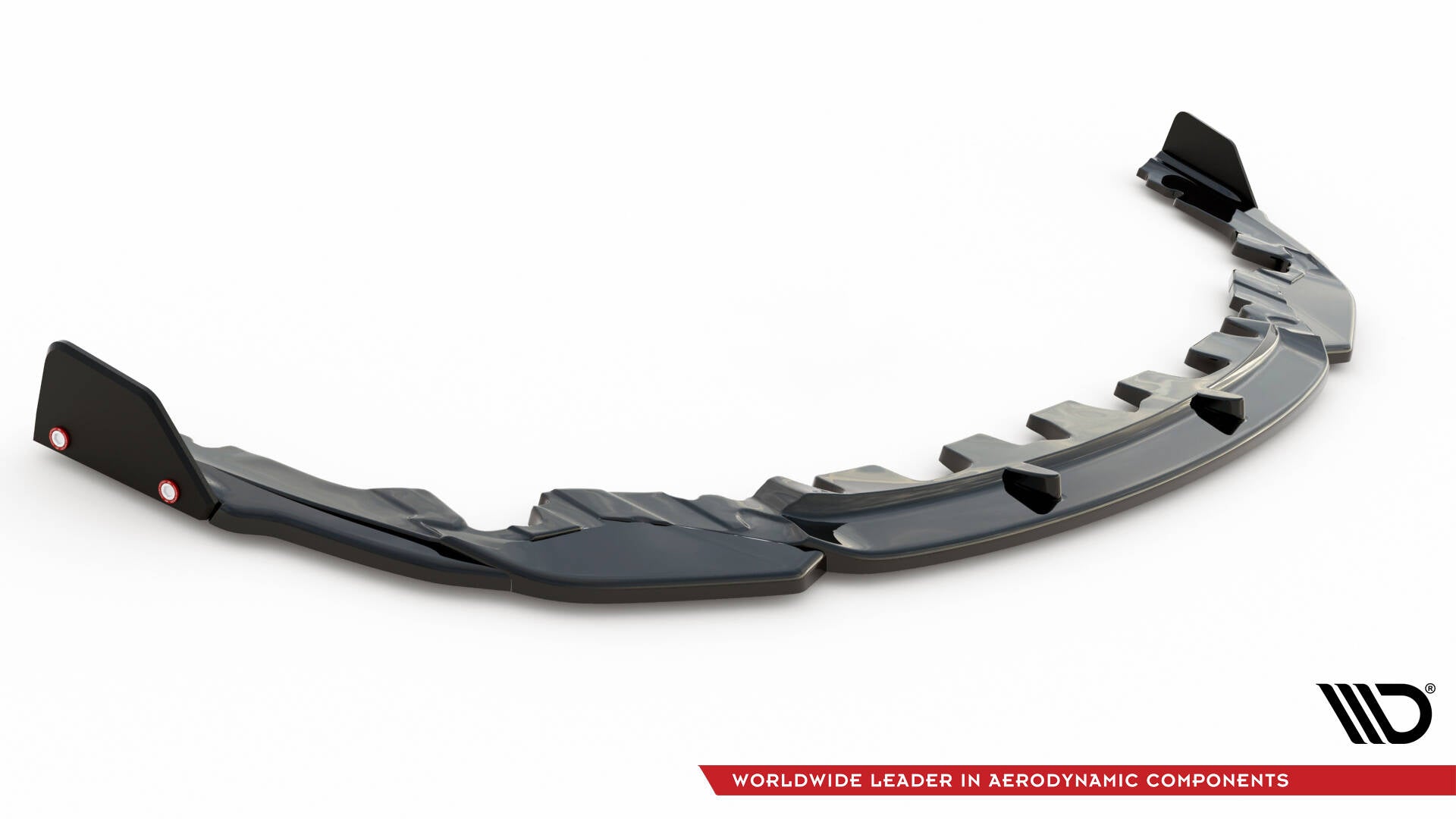 Maxton Design Street+ Spoilerlippe Front Ansatz V.1 + Flaps passend für BMW M8 Gran Coupe F93 / Coupe F92
