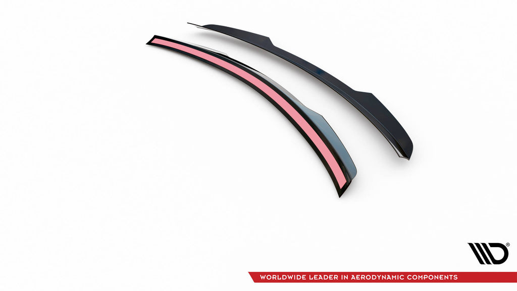 Maxton Design Spoiler CAP passend für Volvo C70 Mk1 schwarz Hochglanz