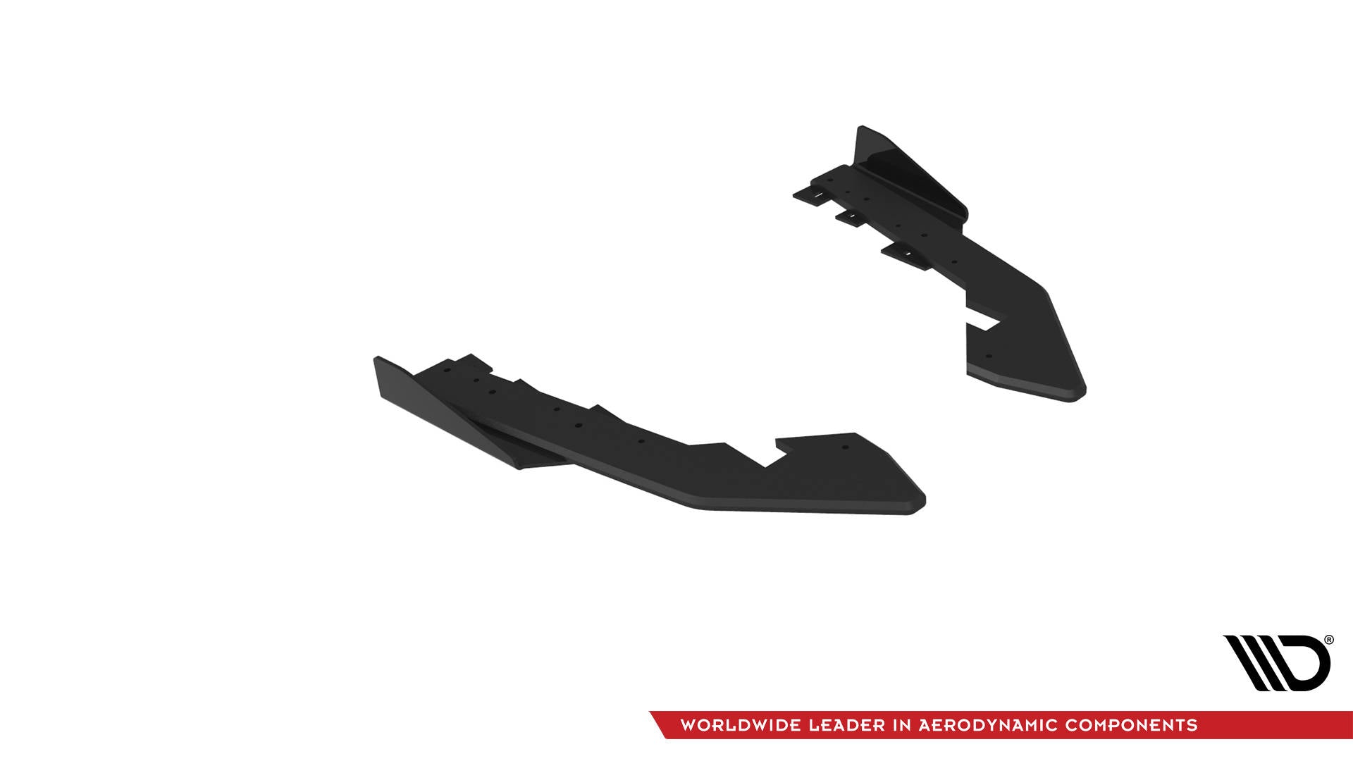Maxton Design Street Pro Heck Ansatz Flaps Diffusor + Flaps passend für BMW 2 Coupe G42 schwarz Hochglanz