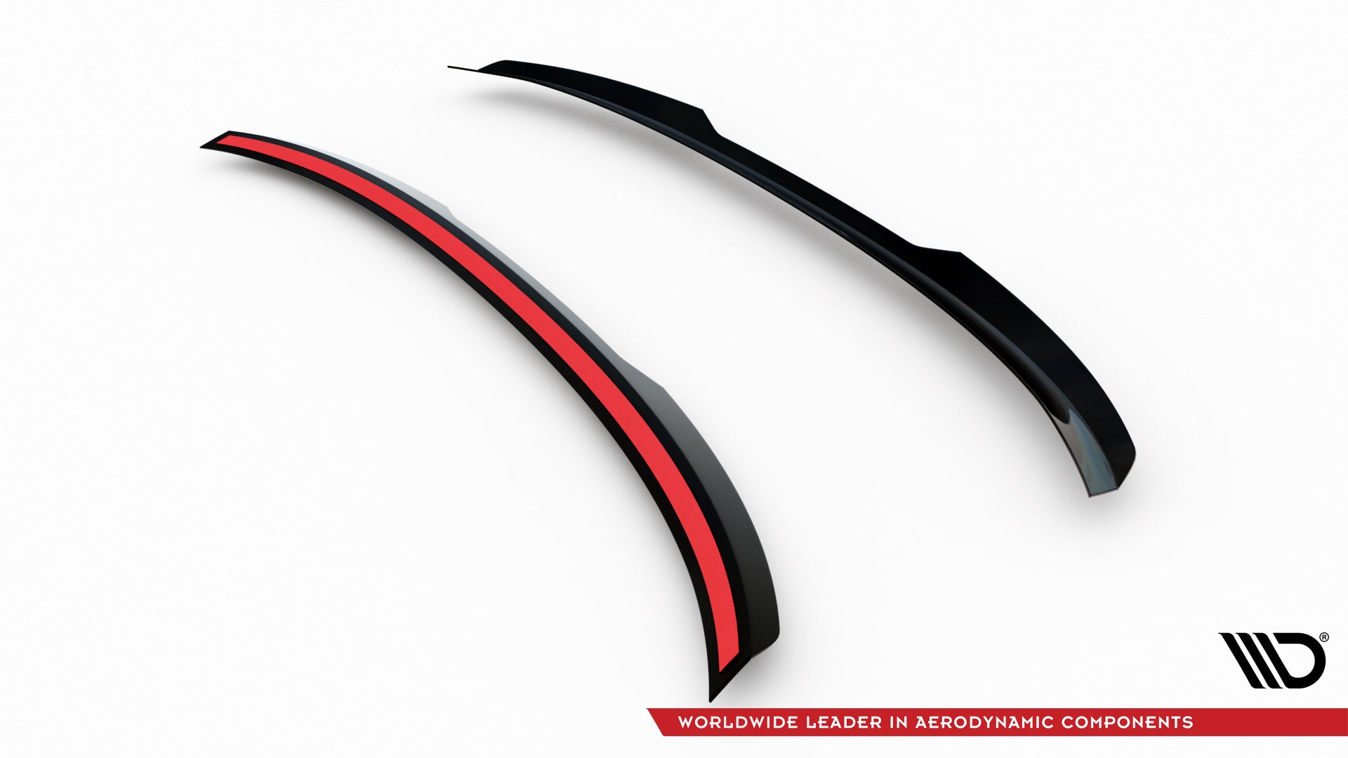 Maxton Design Spoiler CAP passend für Bentley Continental GT Coupe Mk3 schwarz Hochglanz