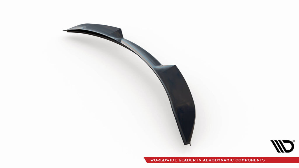 Maxton Design Niedriger Spoiler CAP 3D passend für Alfa Romeo Stelvio Mk1 schwarz Hochglanz