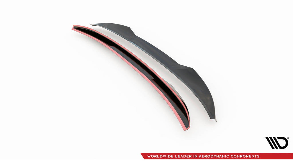 Maxton Design Heckspoiler für BMW X4 M F98 Facelift [2021-] | Schwarz Hochglanz | ABS-Kunststoff