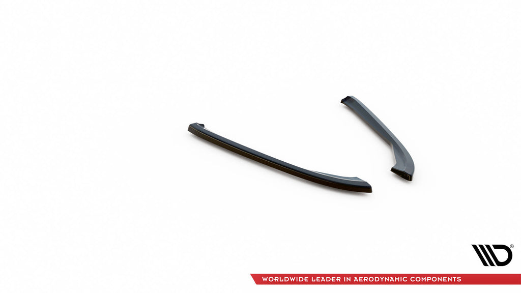 Maxton Design Heck Ansatz Flaps Diffusor passend für Porsche 911 Carrera / Carrera GTS 997 Facelift schwarz Hochglanz