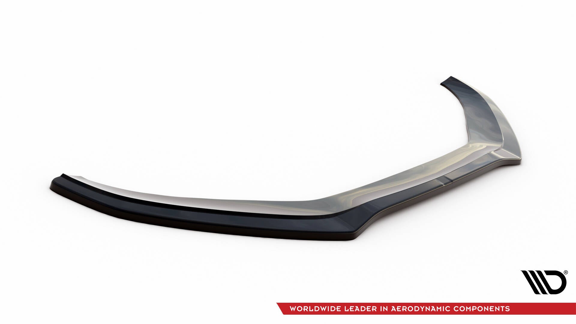 Maxton Design Street+ Spoilerlippe Front Ansatz V.2 passend für Audi A4 S-Line / S4 B8 Facelift schwarz Hochglanz