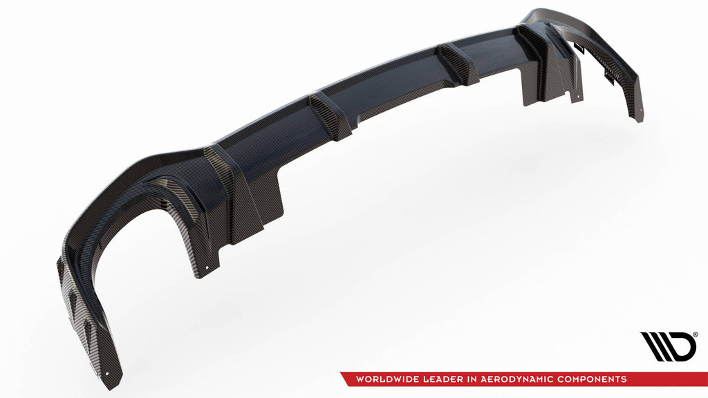 Maxton Design Prepreg Carbon Fiber Diffusor Heck Ansatz passend für Audi RSQ8 Mk1