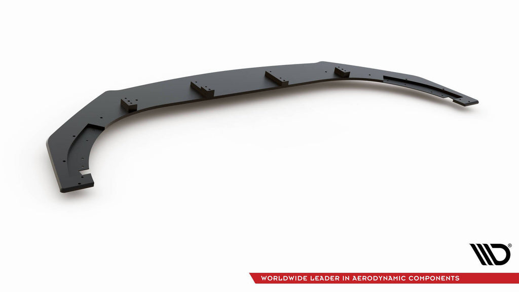 Maxton Design Street Pro Street+ Spoilerlippe Front Ansatz passend für / Frontansatz V.3 VW Golf GTI Mk6