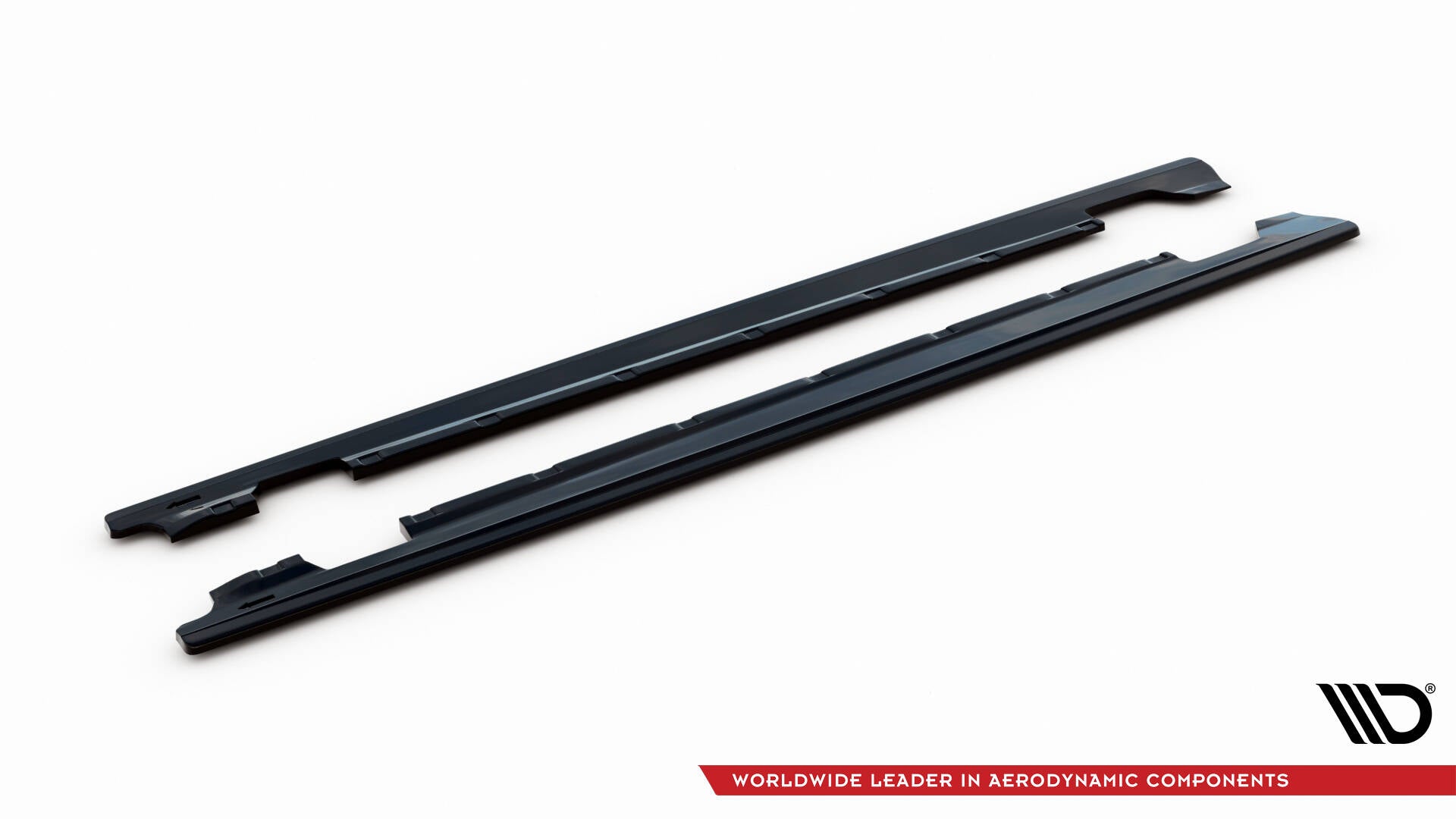 Maxton Design Street+ Seitenschweller Leisten passend für Porsche Panamera GTS 971 schwarz Hochglanz