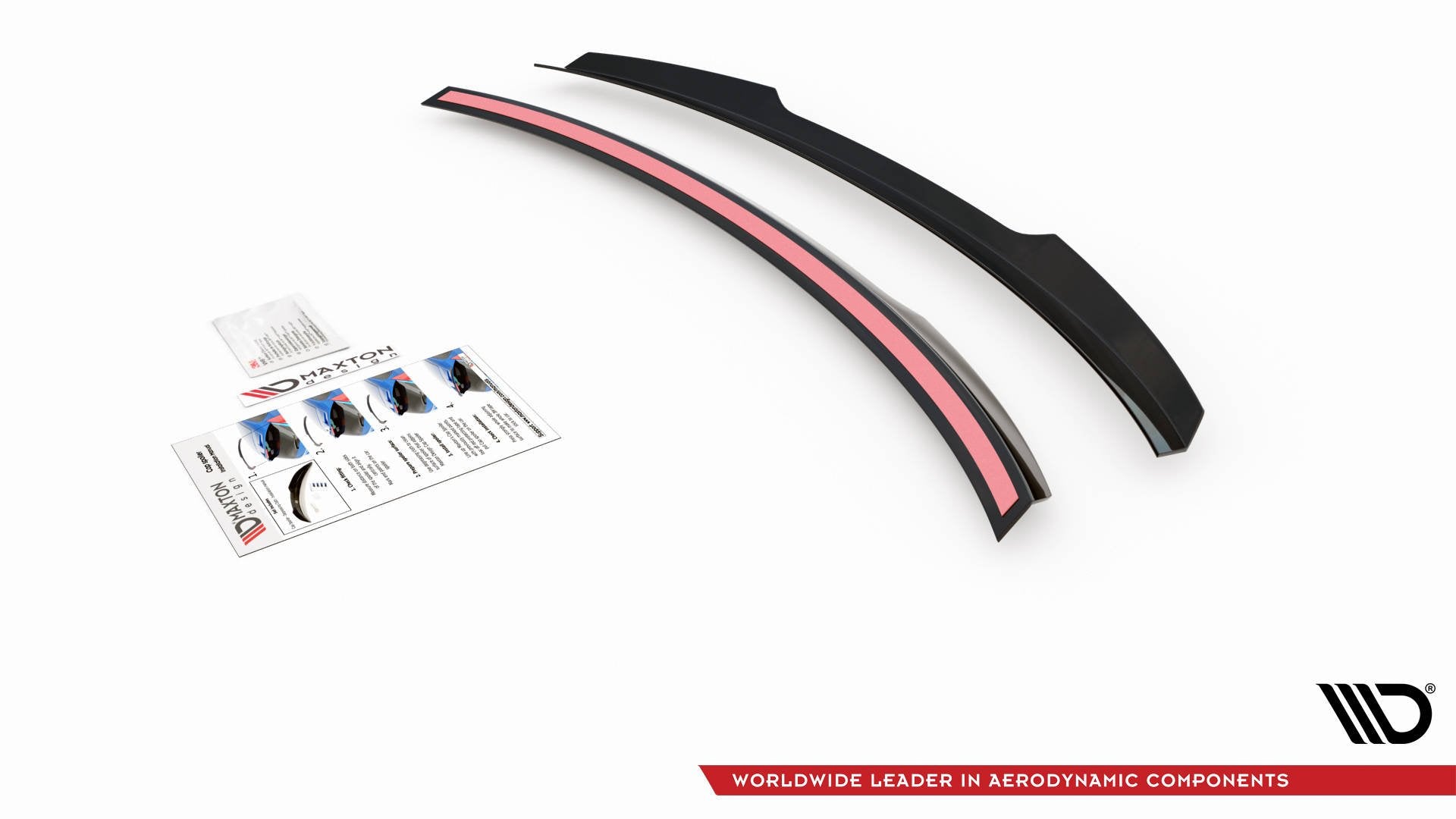 Maxton Design Spoiler CAP passend für Skoda Octavia Liftback Mk3 Facelift schwarz Hochglanz