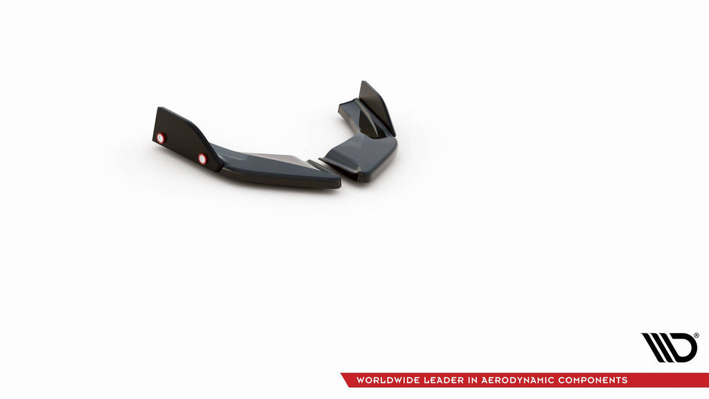 Maxton Design Heck Ansatz Flaps Diffusor V.4 + Flaps passend für VW Golf GTI / GTE Mk8