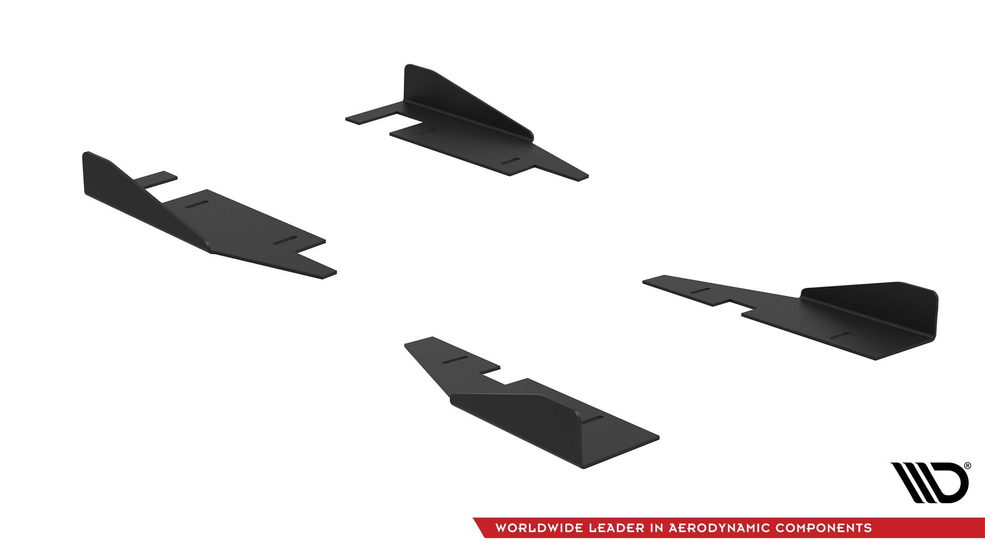 Maxton Design Seitenschweller Flaps passend für Kia Stinger GT / GT-Line / Standard Mk1 schwarz Hochglanz