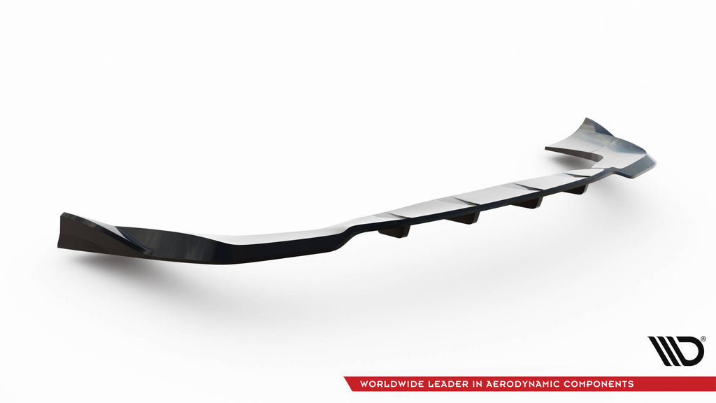 Maxton Design Street+ Mittlerer Diffusor RACE V.2 passend für Mercedes-AMG GT 63 / 55 / 63 S E Performance C192 schwarz Hochglanz