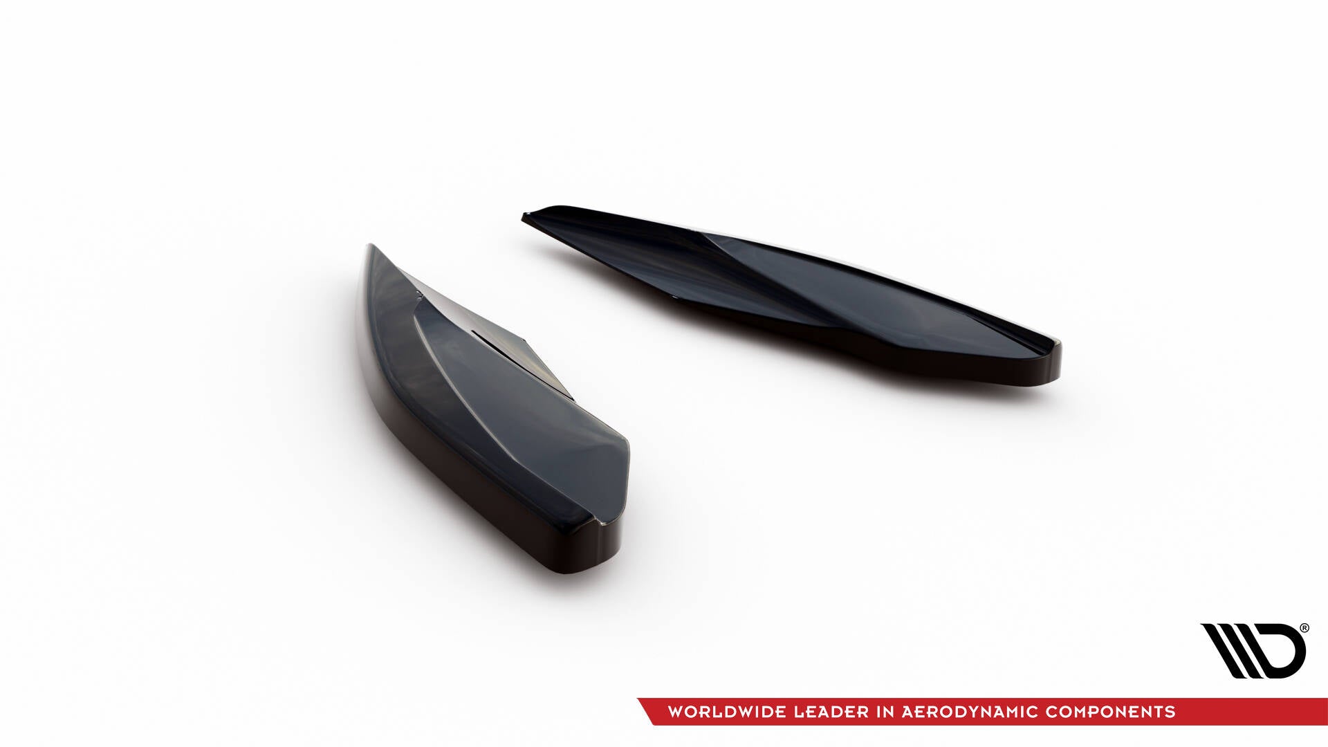 Maxton Design Heck Ansatz Flaps Diffusor V.2 passend für Cupra Leon Hatchback Mk1 schwarz Hochglanz