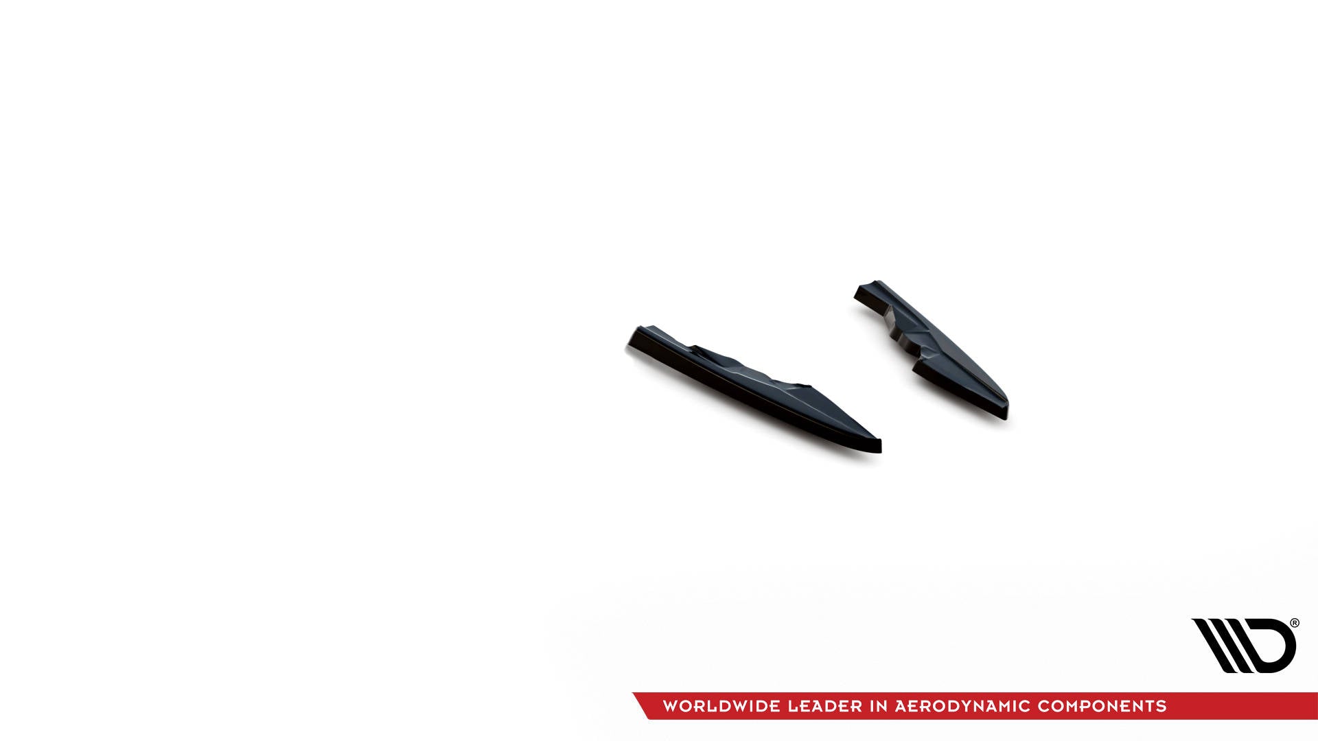 Maxton Design Heck Ansatz Flaps Diffusor V.2 passend für Audi RSQ8 Mk1 schwarz Hochglanz