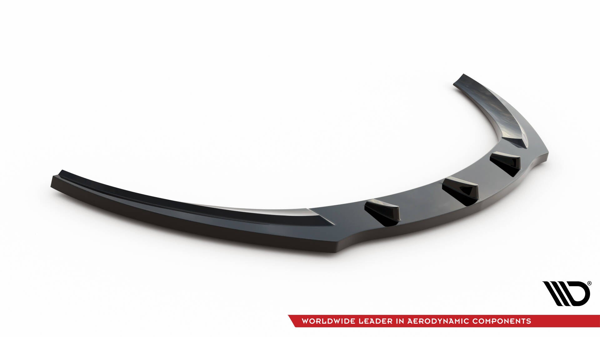 Maxton Design Street+ Spoilerlippe Front Ansatz passend für OPEL ASTRA J OPC / VXR v.1 schwarz Hochglanz