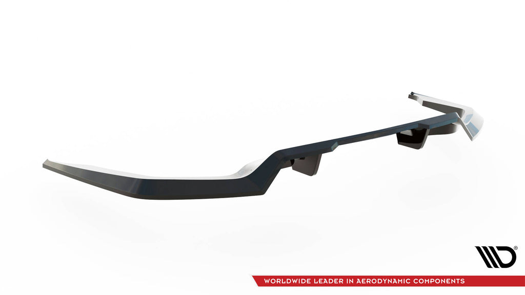 Maxton Design Street+ Mittlerer Diffusor RACE passend für Honda Civic SI Mk10 schwarz Hochglanz
