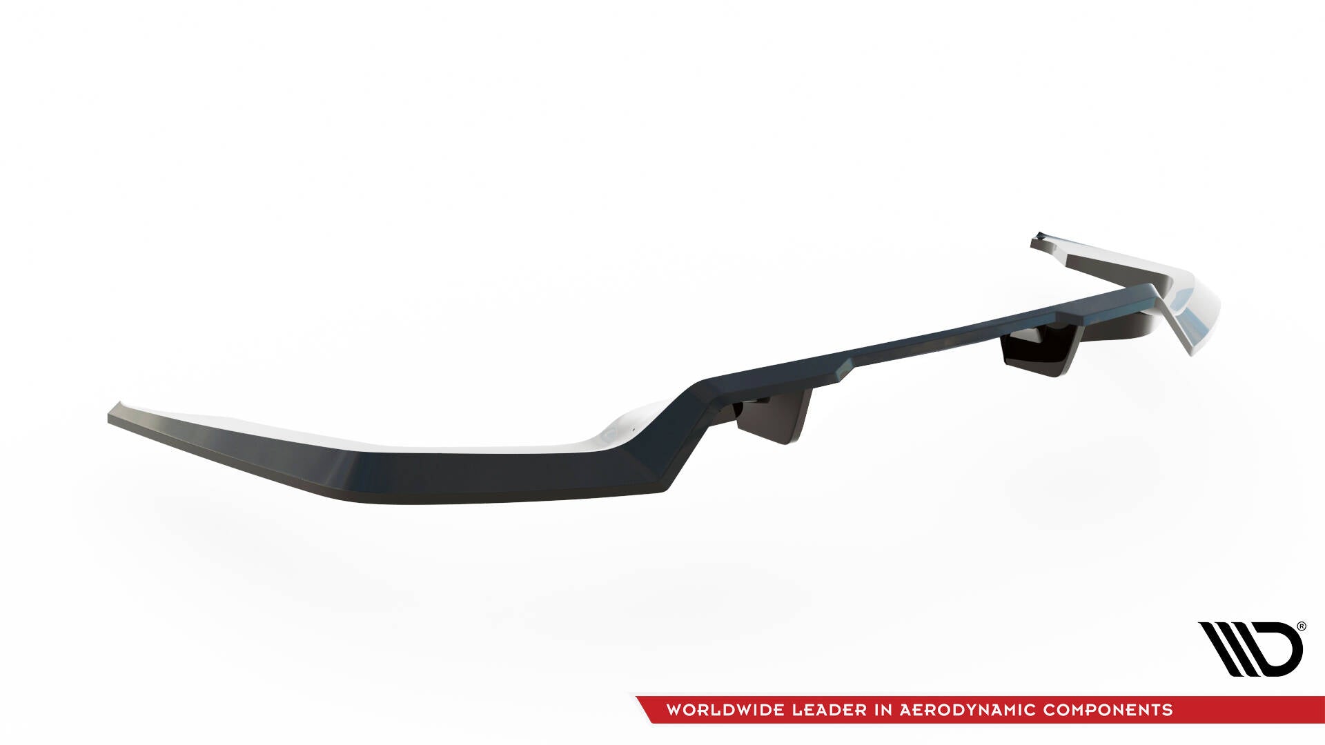 Maxton Design Street+ Mittlerer Diffusor RACE passend für Honda Civic SI Mk10 schwarz Hochglanz