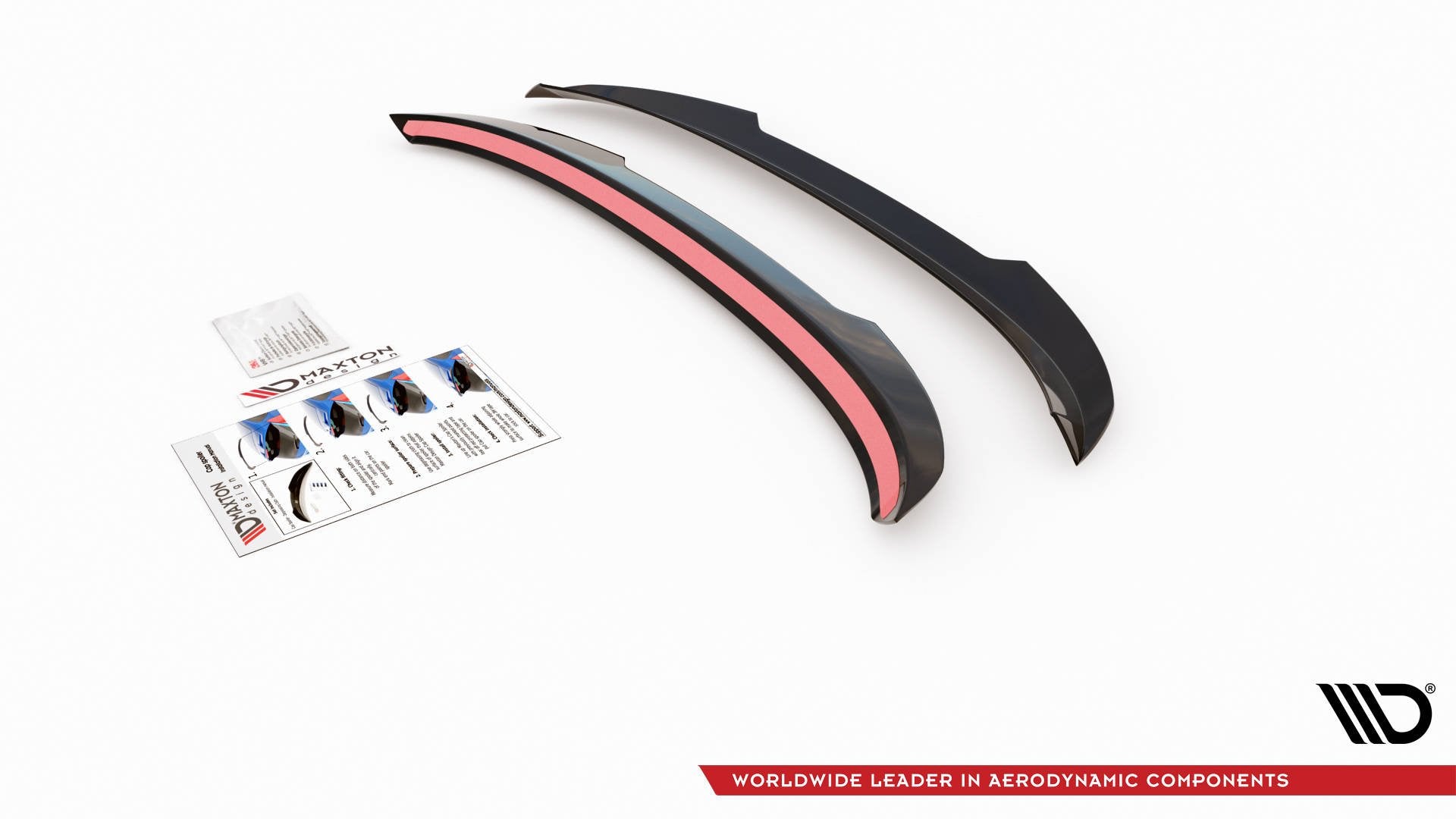 Maxton Design Spoiler CAP passend für Seat Leon FR Mk4 / Cupra Leon Hatchback Mk1 / Mk1 Facelift schwarz Hochglanz