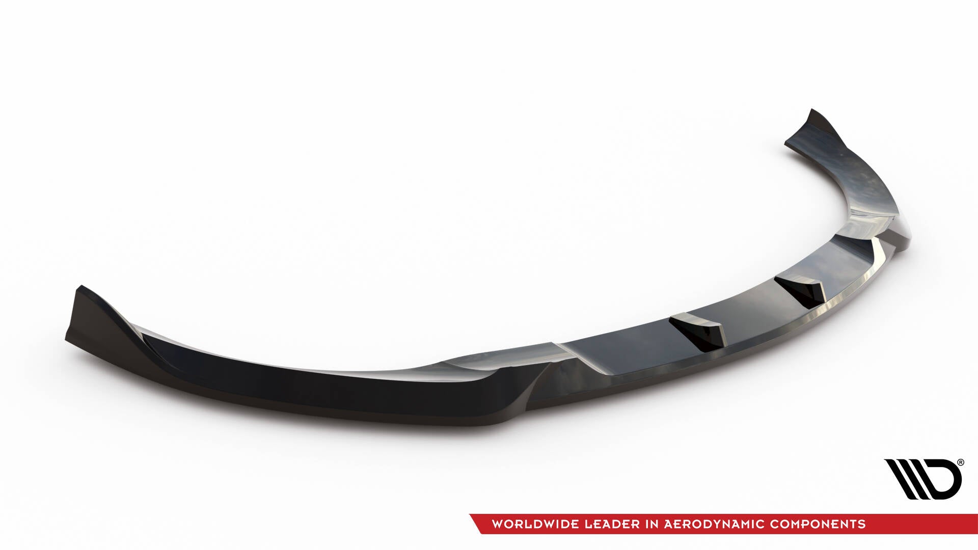 Maxton Design Street+ Spoilerlippe Front Ansatz V.2 passend für Mercedes-Benz CLE AMG-Line C236 schwarz Hochglanz