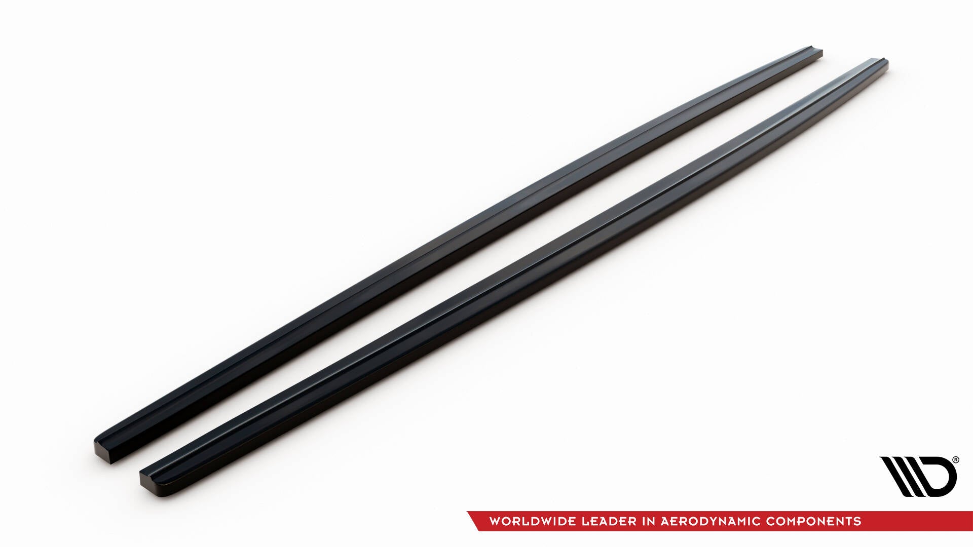 Maxton Design Street+ Seitenschweller Leisten passend für BMW 5er F10/ F11 M-POWER/ M Paket schwarz Hochglanz