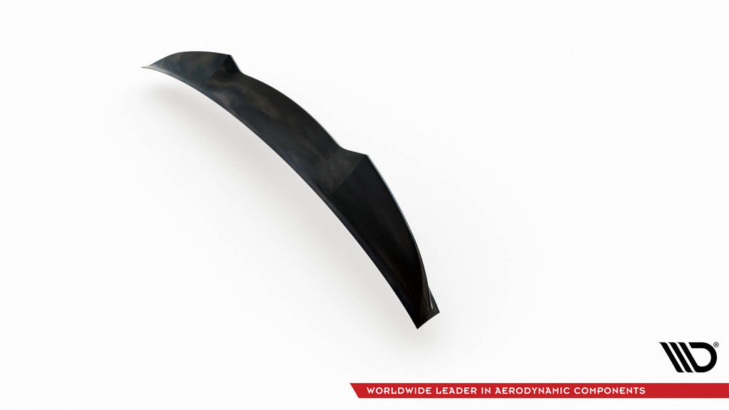 Maxton Design Spoiler CAP 3D passend für Mercedes-Benz S W222 / W222 Facelift schwarz Hochglanz