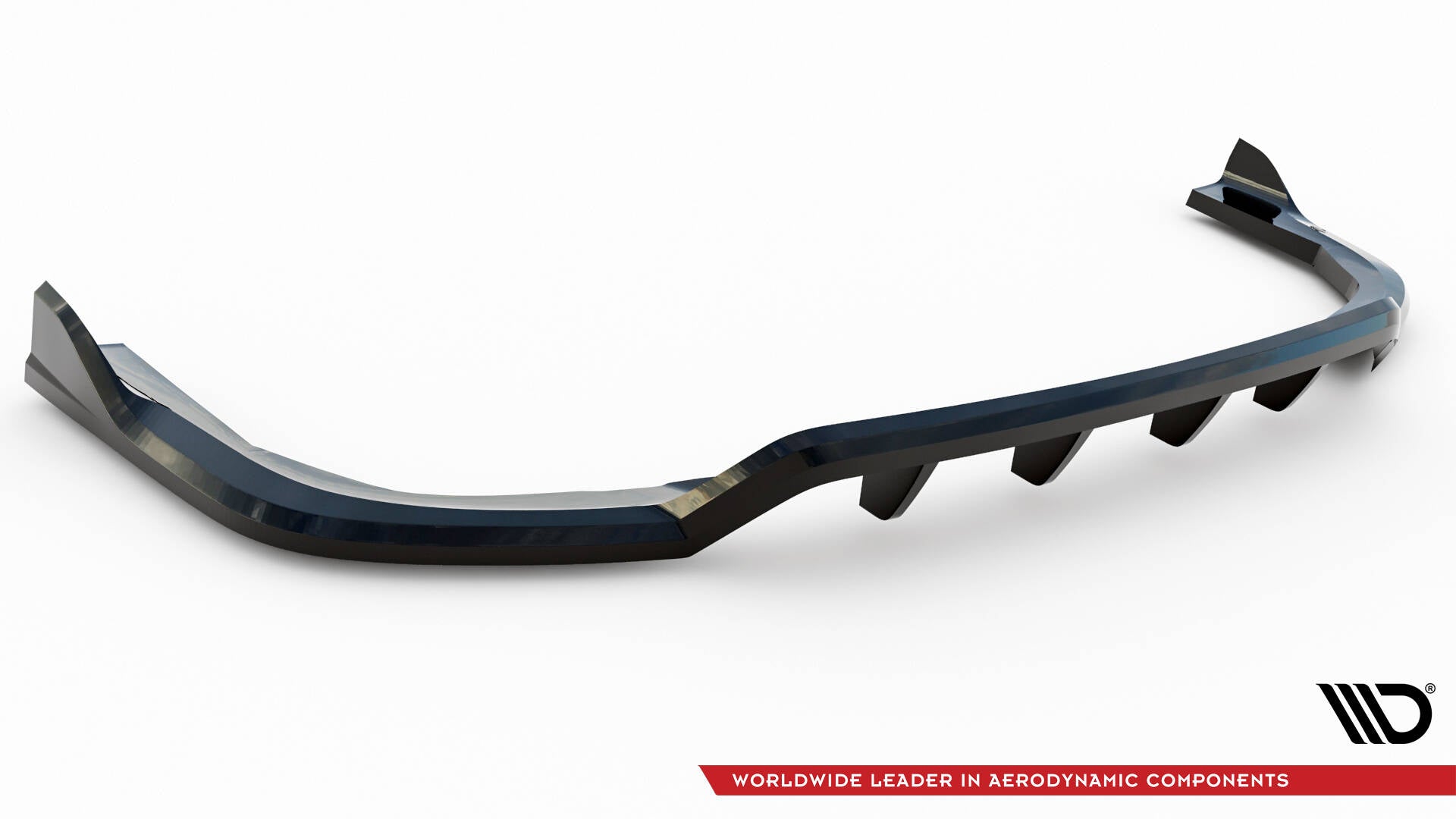 Maxton Design Street+ Mittlerer Diffusor RACE passend für BMW X5 M-Paket G05 schwarz Hochglanz