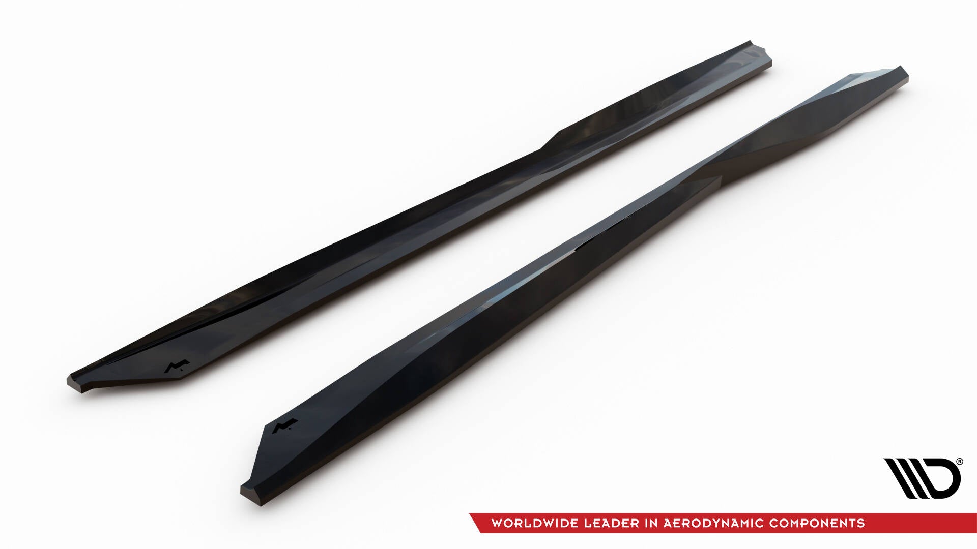 Maxton Design Street+ Seitenschweller Leisten passend für V.1 passend für Chevrolet Camaro SS Mk6 Facelift schwarz Hochglanz