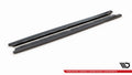 Maxton Design Street+ Seitenschweller Leisten passend für V.1 passend für Cupra Formentor Mk1 Facelift schwarz Hochglanz