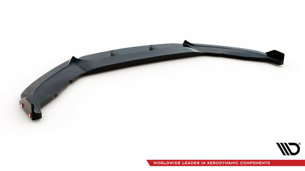 Maxton Design Street+ Spoilerlippe Front Ansatz V.3 + Flaps passend für VW Scirocco R Mk3