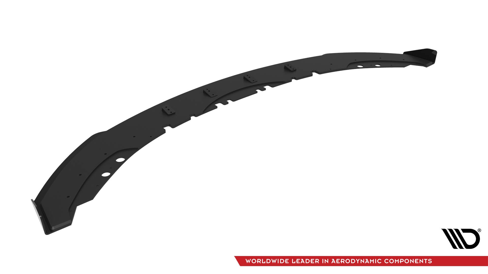 Maxton Design Street Pro Street+ Spoilerlippe Front Ansatz + Flaps passend für BMW 4er Coupe / Gran Coupe / Cabrio M-Paket F32 / F36 / F33 schwarz Hochglanz