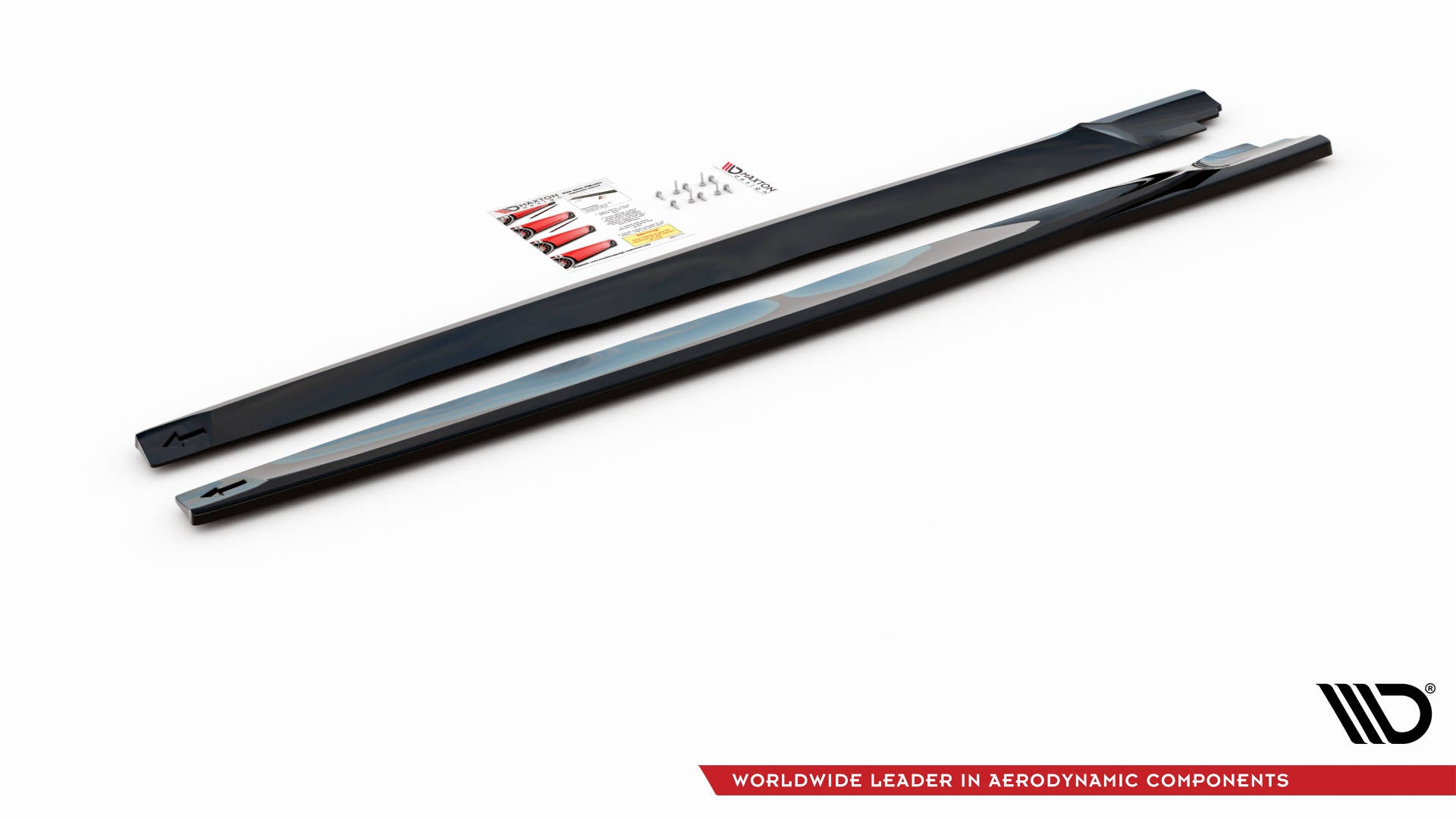 Maxton Design Street+ Seitenschweller Leisten V.2 passend für Nissan 370Z Nismo Facelift schwarz Hochglanz
