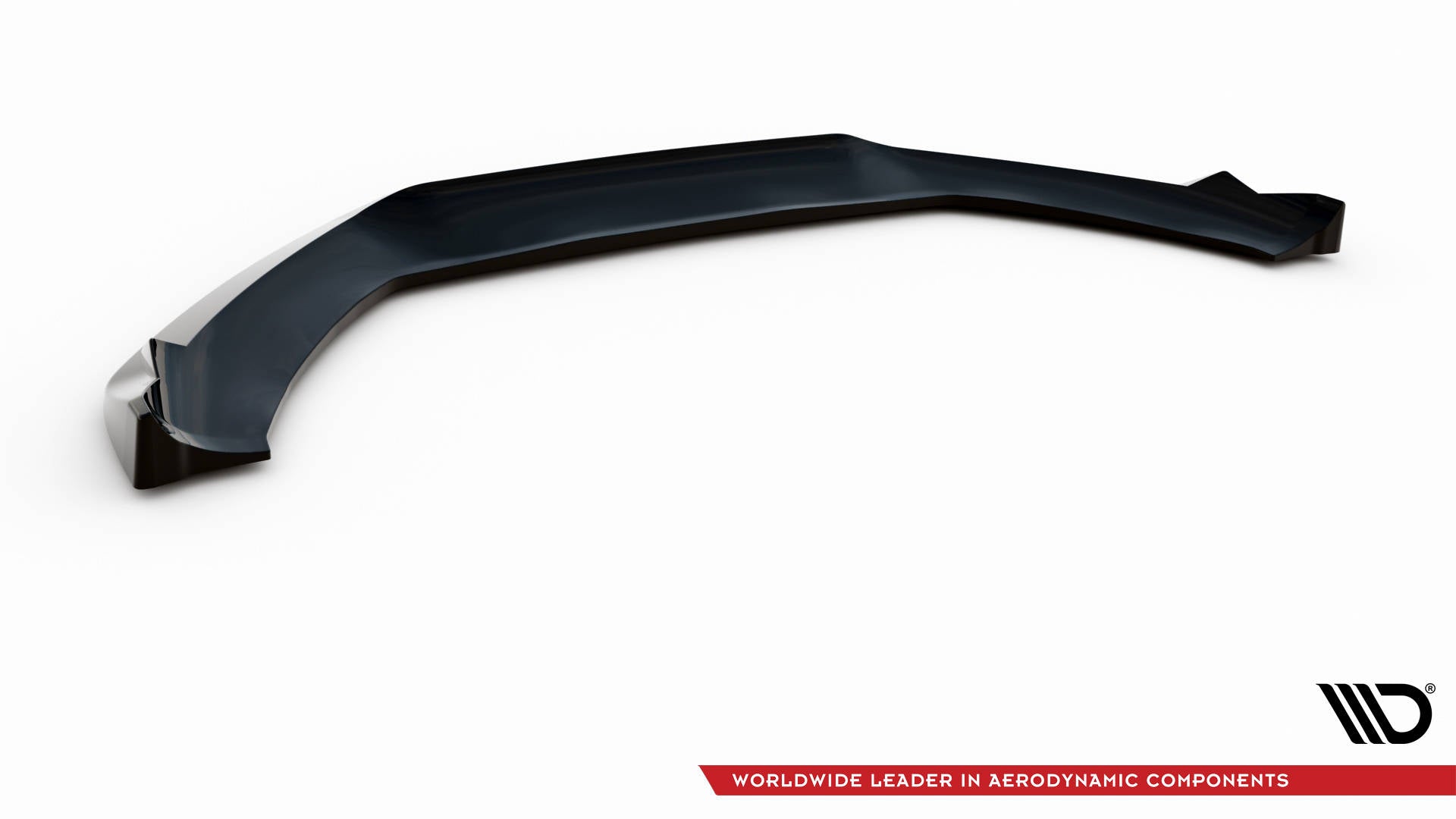 Maxton Design Street+ Spoilerlippe Front Ansatz V.2 passend für Audi A5 Coupe / Sportback 8T Facelift schwarz Hochglanz