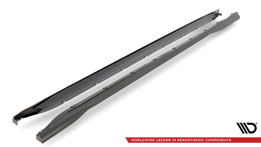 Maxton Design Prepreg Carbon Fiber Seitenschweller BMW M3 Limousine / Touring G80 / G81 für BMW M3 G80