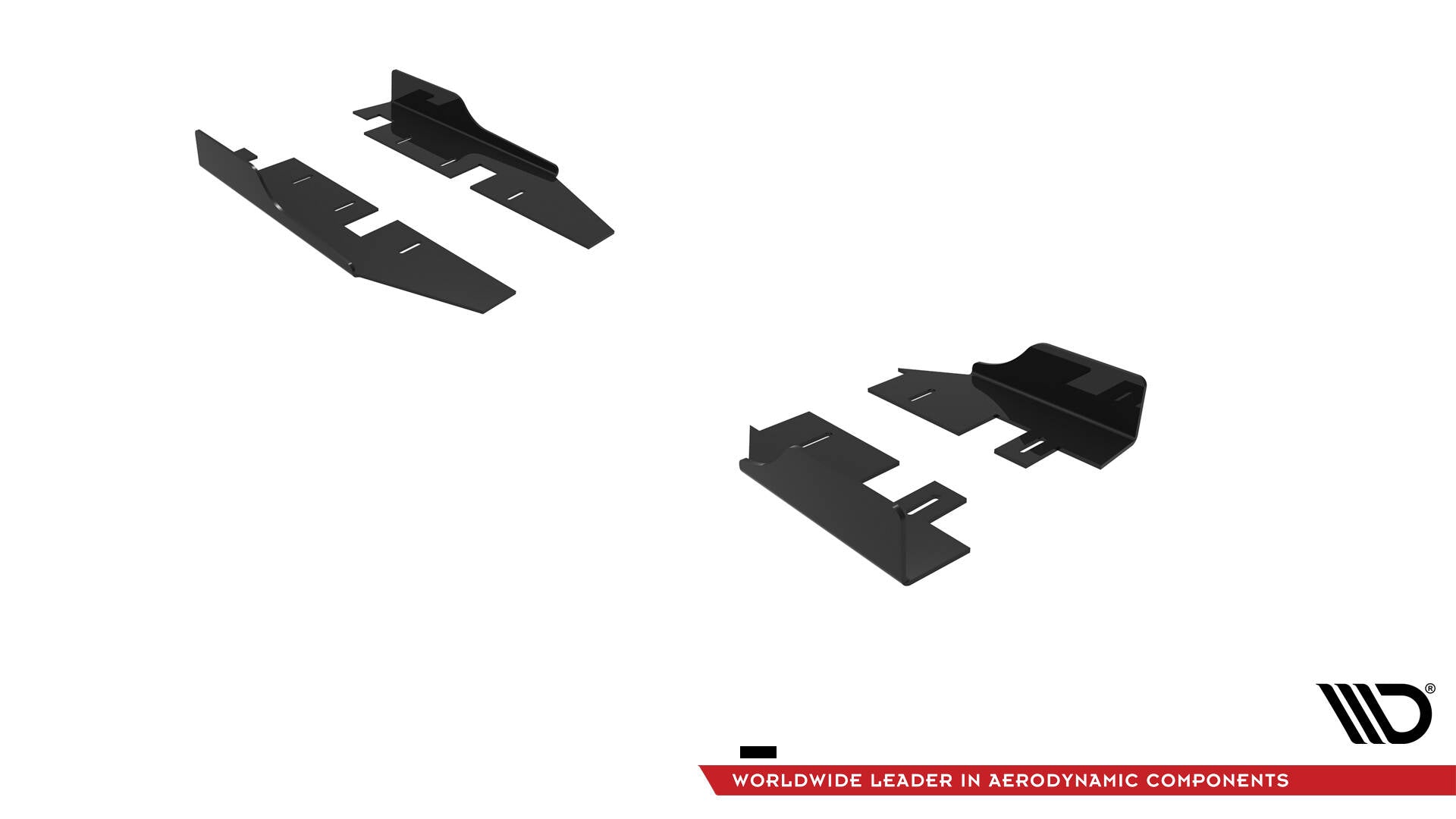 Maxton Design Seitenschweller Flaps passend für Hyundai Veloster N Mk2 schwarz Hochglanz