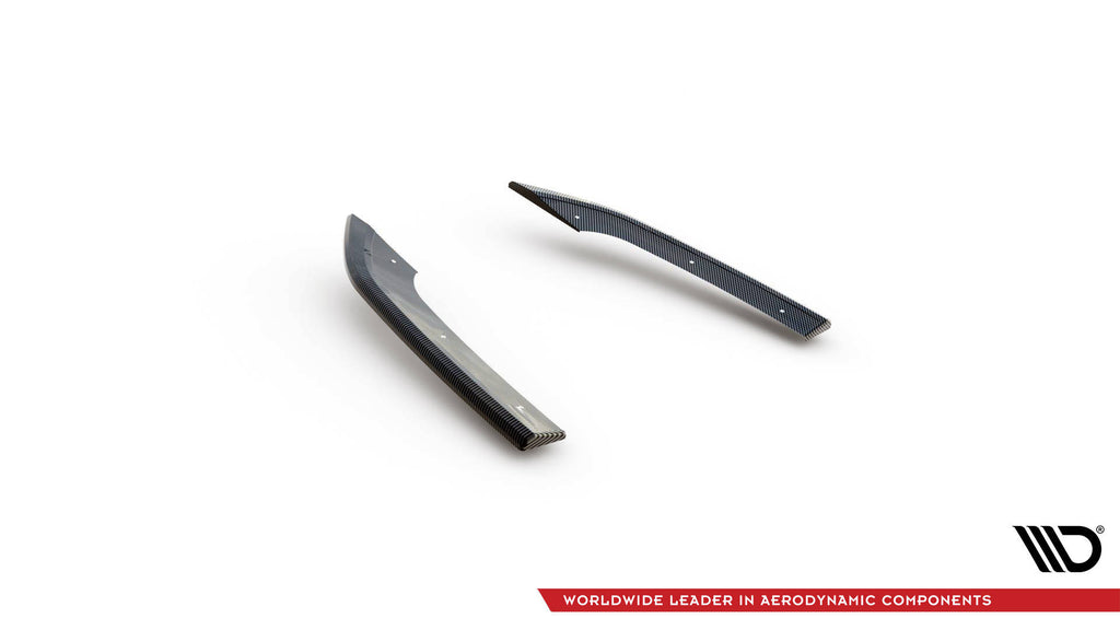 Maxton Design Prepreg Carbon Fiber Heck Ansatz Flaps Diffusor V.2 passend für Audi RS3 Limousine 8Y