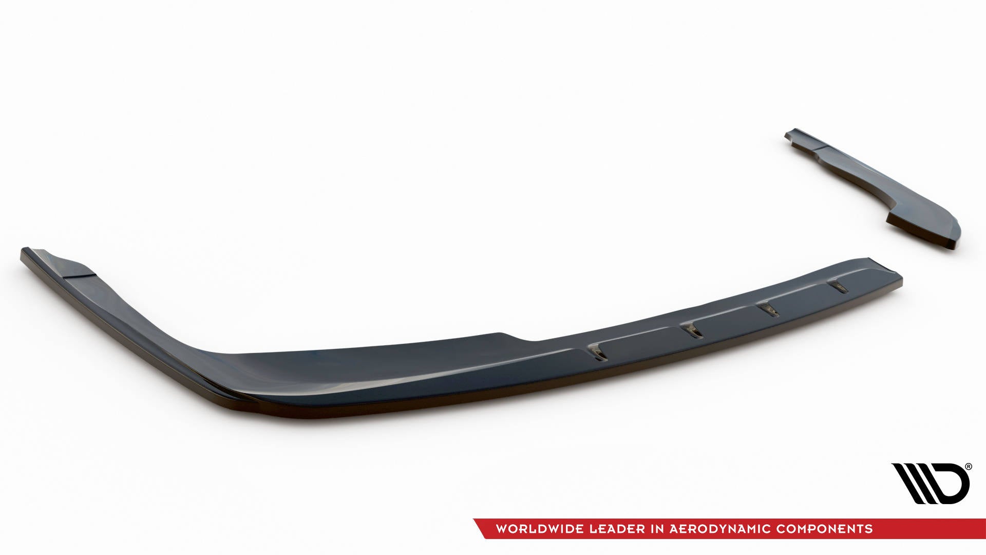 Maxton Design Heck Ansatz Flaps Diffusor V.1 passend für Kia Optima Mk4 Facelift schwarz Hochglanz
