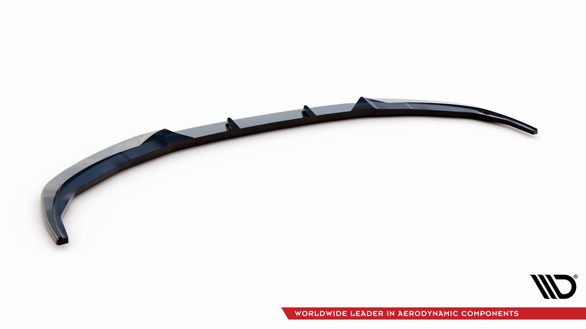Maxton Design Street+ Spoilerlippe Front Ansatz V.1 passend für BMW 3er Sport Line G20 / G21 schwarz Hochglanz