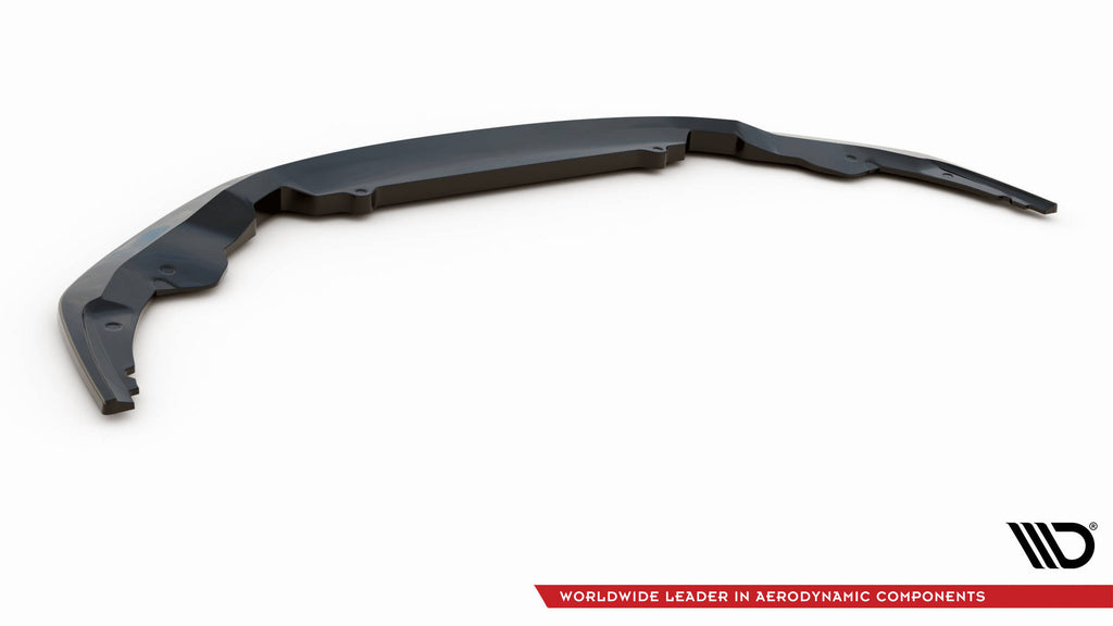 Maxton Design Street+ Spoilerlippe Front Ansatz V.2 passend für Audi R8 Mk2 Facelift schwarz Hochglanz