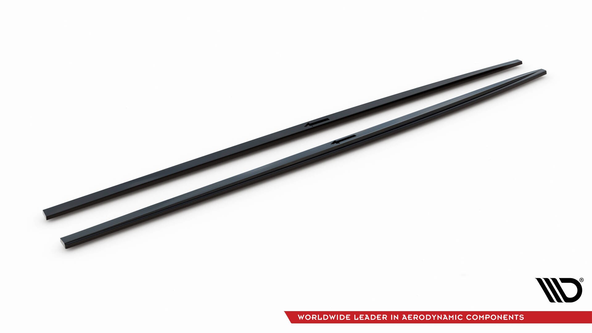 Maxton Design Street+ Seitenschweller Leisten passend für Audi A7 S-Line C8 / S7 C8 / C8 Facelift / S7 Facelift schwarz Hochglanz