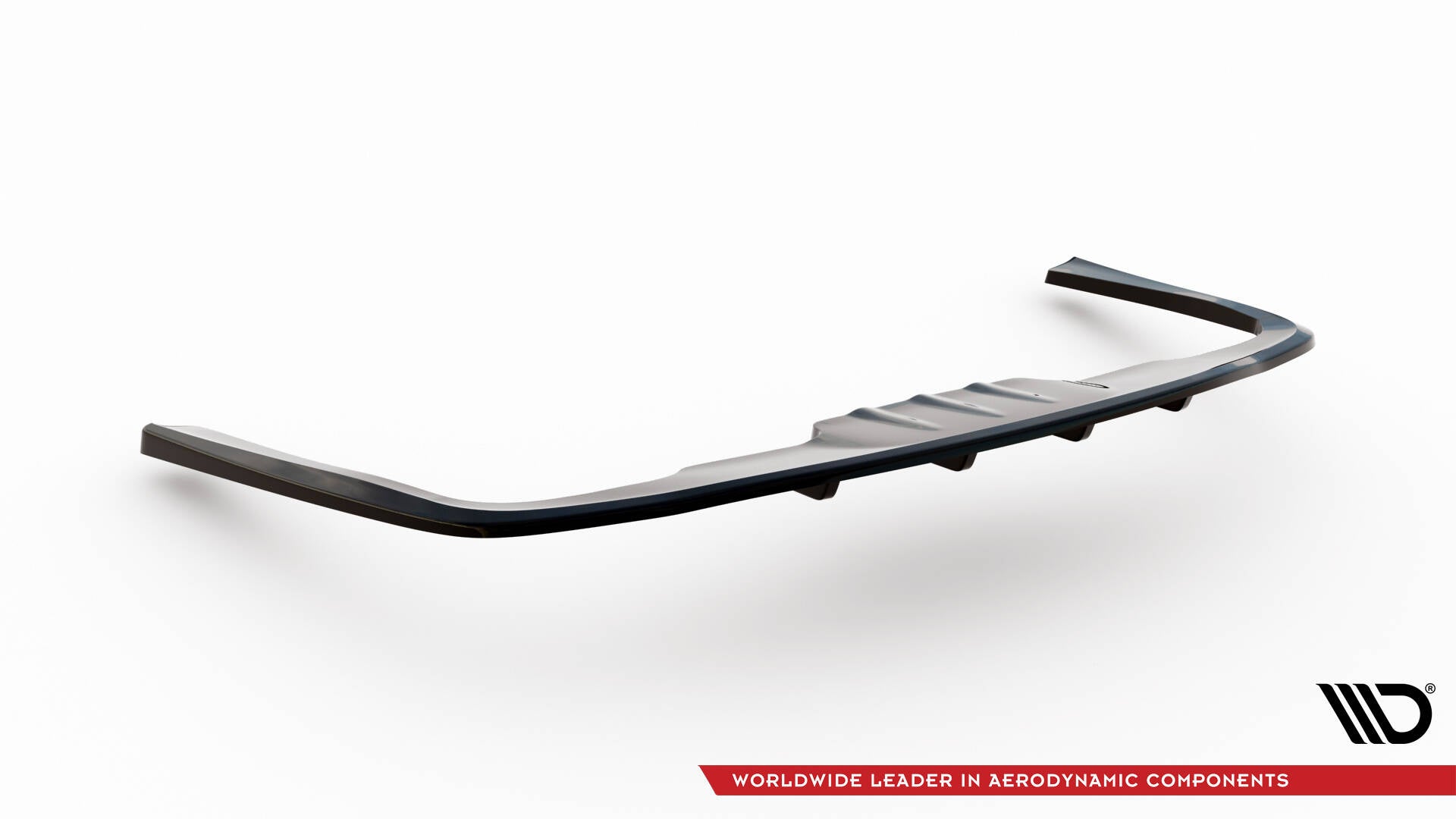 Maxton Design Street+ Mittlerer Diffusor RACE passend für Mercedes-Benz E W213 schwarz Hochglanz