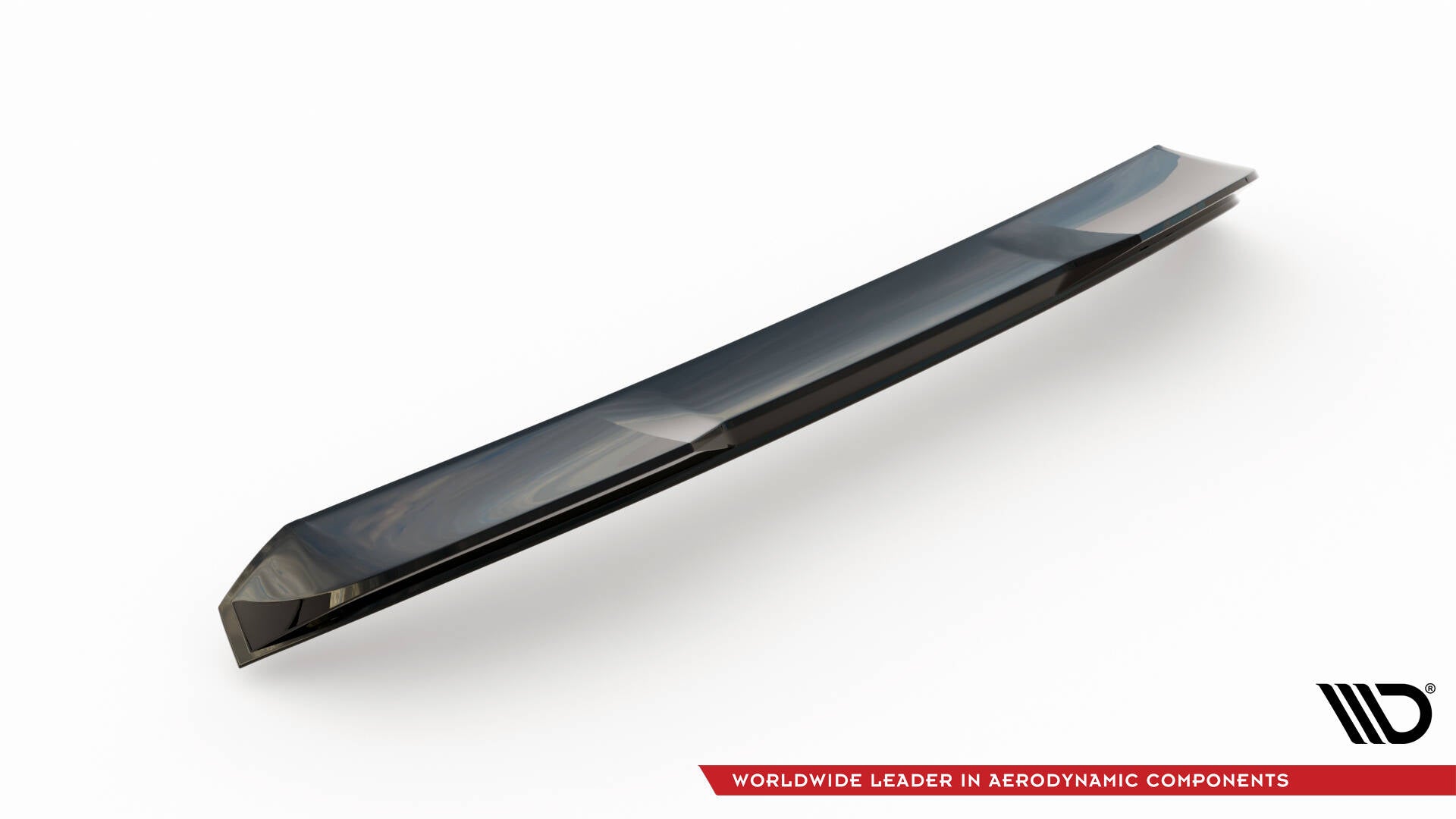 Maxton Design Höher Spoiler CAP 3D passend für Bentley Bentayga Mk1 schwarz Hochglanz