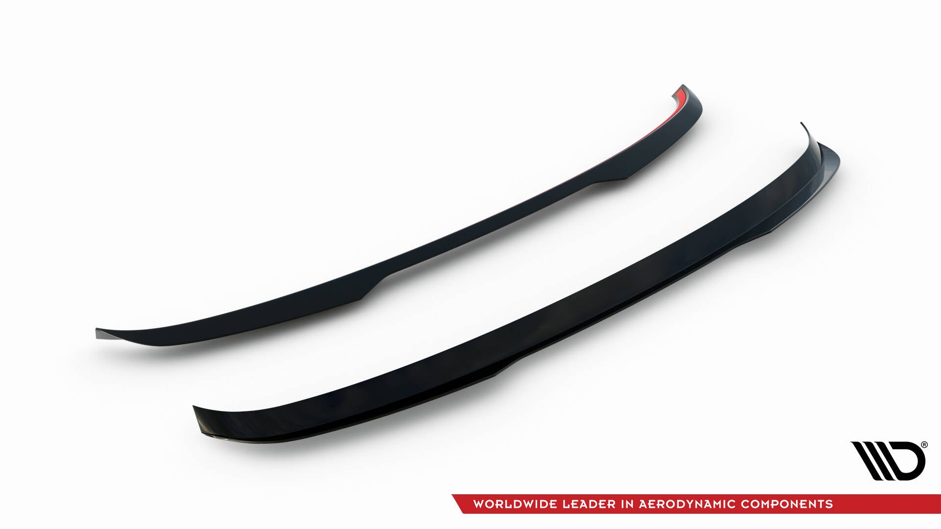 Maxton Design Spoiler CAP V.2 passend für BMW 5er Touring G31 schwarz Hochglanz