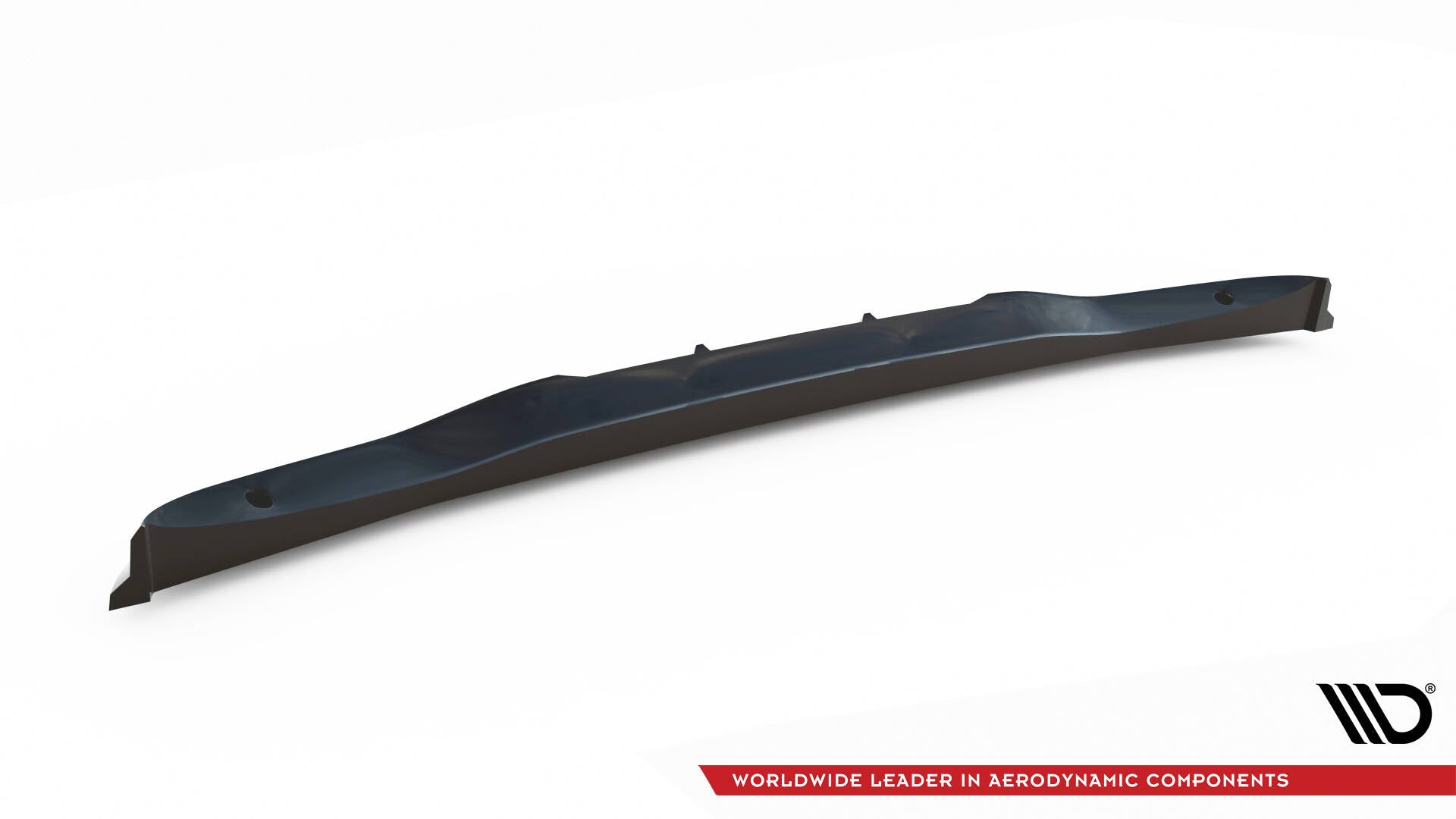 Maxton Design Street+ Spoilerlippe Front Ansatz passend für Brabus Smart Fortwo C451 Facelift schwarz Hochglanz