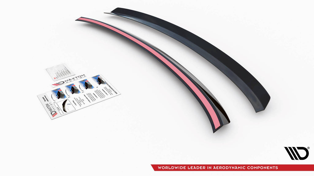 Maxton Design Spoiler CAP passend für BMW 7 G11 / G12 schwarz Hochglanz