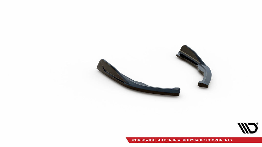Maxton Design Heck Ansatz Flaps Diffusor V.1 passend für BMW 2 Coupe M-Paket G42 schwarz Hochglanz