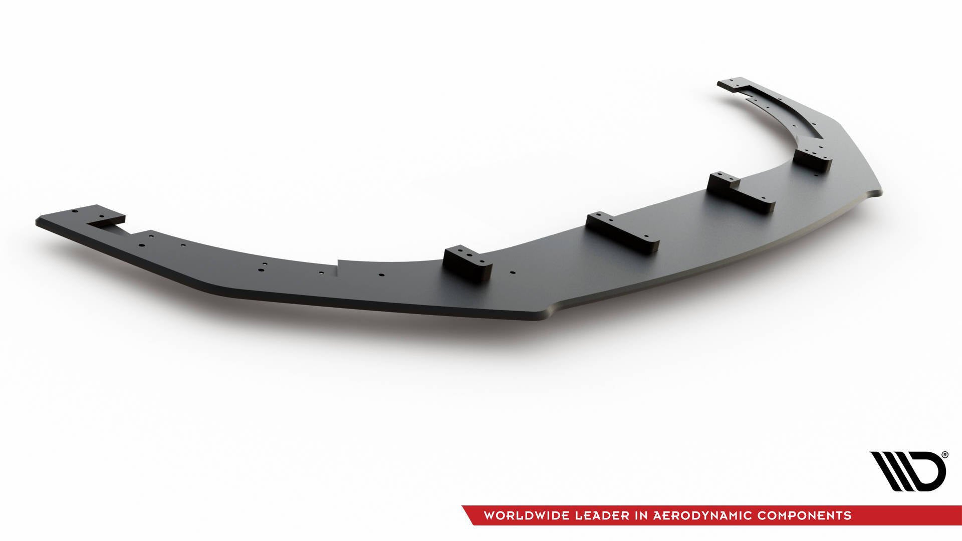 Maxton Design Street Pro Street+ Spoilerlippe Front Ansatz passend für / Frontansatz V.3 VW Golf GTI Mk6