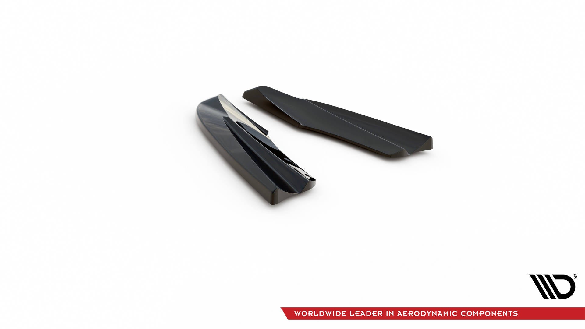 Maxton Design Heck Ansatz Flaps Diffusor passend für Volvo S60 Mk2 schwarz Hochglanz